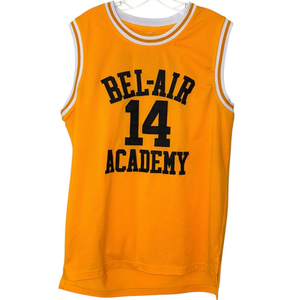 1990s Will Smith Bel-Air Academy Basketball Jersey # 14 Fresh Prince Size Medium
